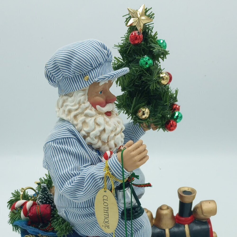 Vintage Clothtique Santa Express #80505 2000 Possible Dreams Boxed - Picture 4 of 16